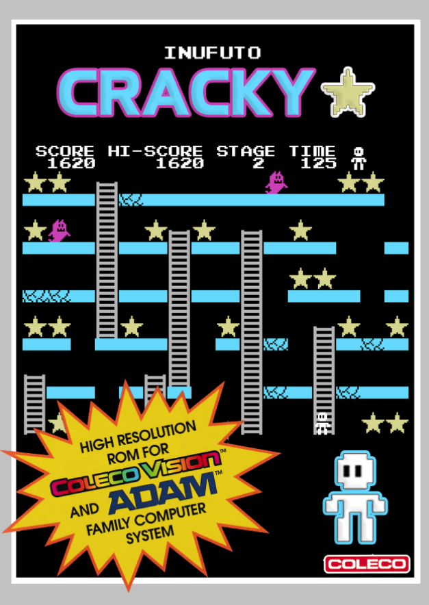 Cracky ColecoVision box art