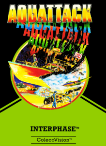 Aquattack ColecoVision box art