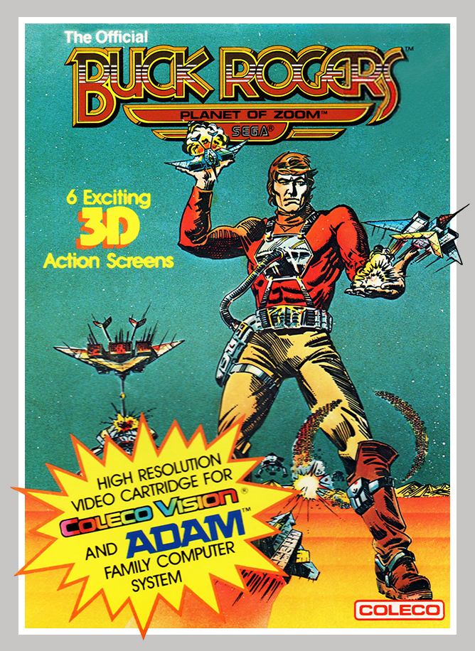 Buck Rogers: Planet of Zoom ColecoVision box art