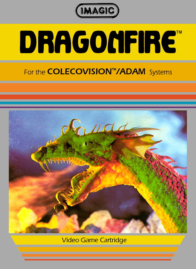 Dragonfire ColecoVision box art