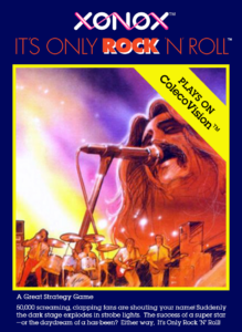 It’s Only Rock ‘n’ Roll ColecoVision box art