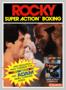 Rocky Super Action Boxing ColecoVision box art