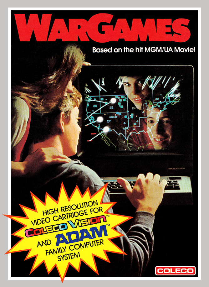WarGames ColecoVision box art